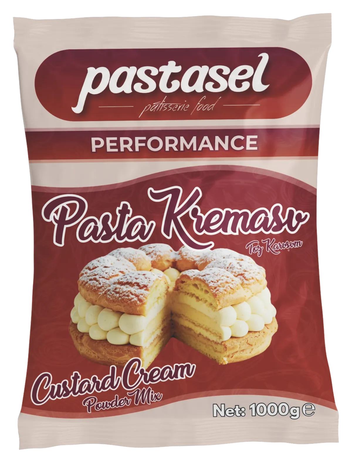 Pastasel Custard Cream Performance, 1 kg foil pack